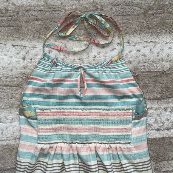 Tommy Bahama Women’s Kohala Stripe Halter Dress in Ice Cave Size M - Picture 7 of 13